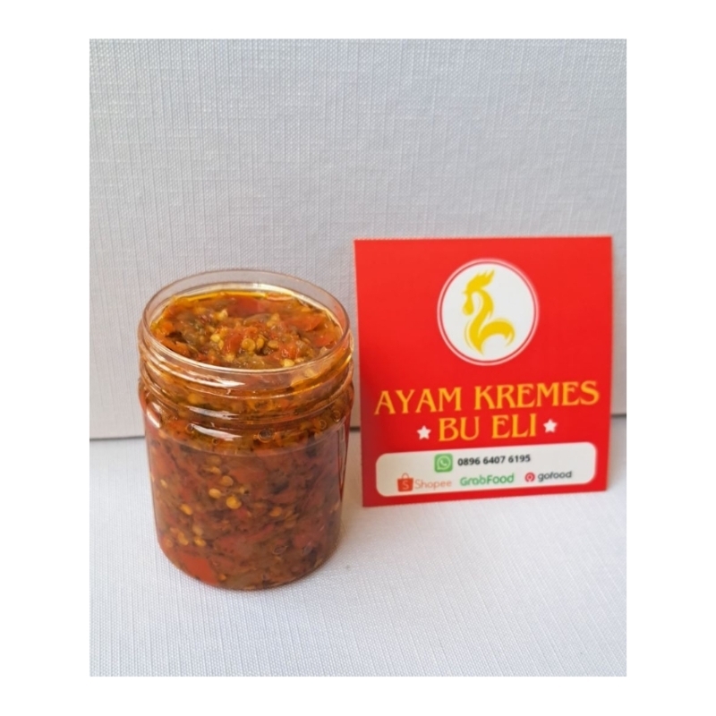 

SAMBEL JONTOR BAWANG RAWIT PEDASS 150 GRAM -SAMBAL BU ELI