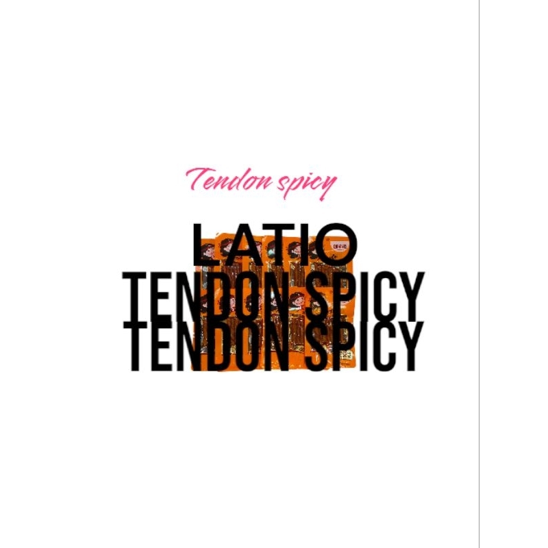 

Paket 4 pcs LLatio TTendon Mini stik pedas tofu siap saji