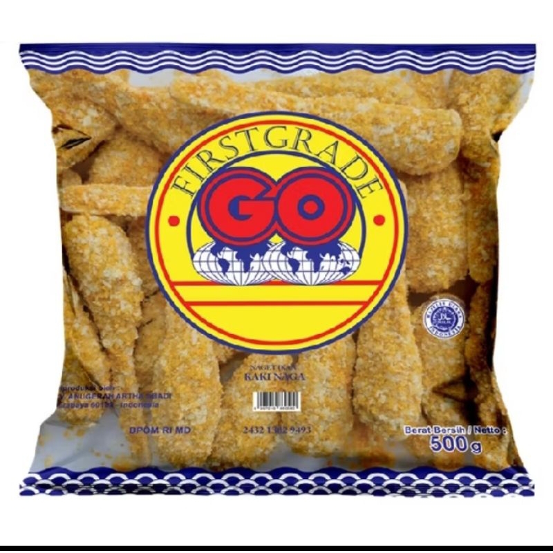 

GO BAKSO IKAN NUGGET KAKI NAGA 500GR