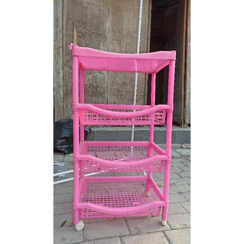 Rak susun roda bekas like new