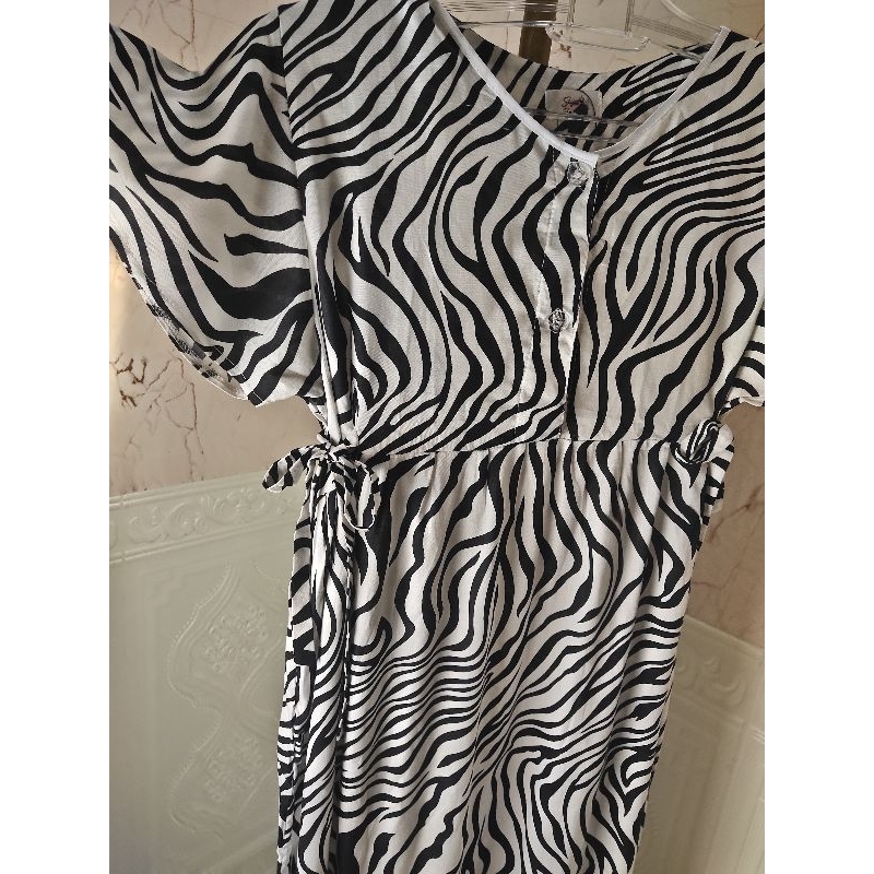 Baju Tidur Motif Zebra Wanita