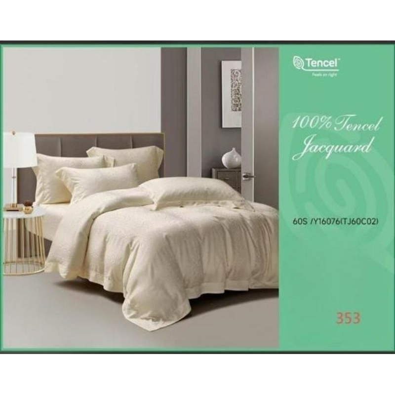 Sprei Kingkoil sutera / kingkoil jaquard