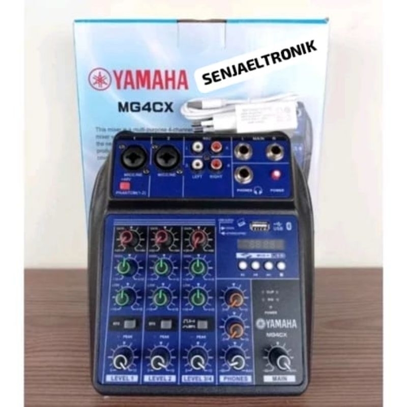 Mixer 4 Channel YAMAHA MG4CX Bluetooth USB