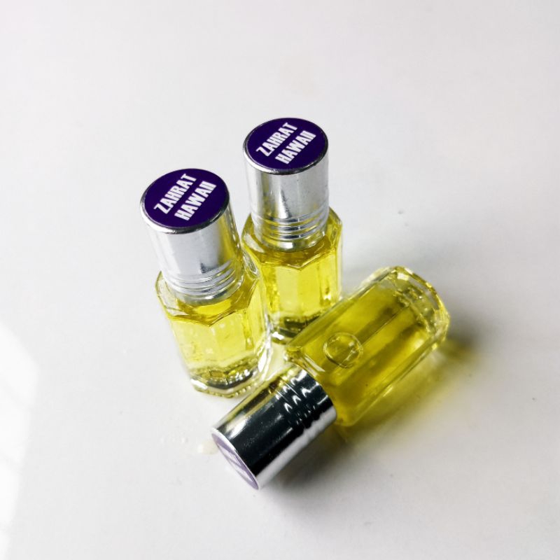 (ORI) Parfum Oles (6 ML) Beraroma Zahrat Hawaii, Non Alkohol, Parfum Ibadah, Parfum Santri.