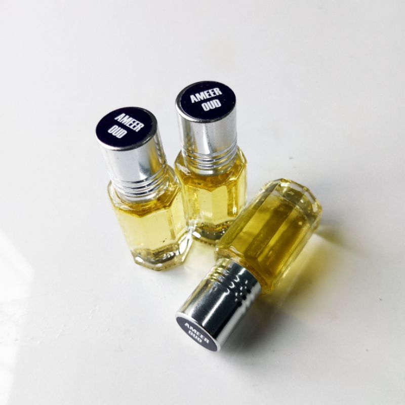 (ORI) Parfum Oles (6 ML) Beraroma Ameer Oud, Non Alkohol, Parfum Ibadah, Parfum Santri.