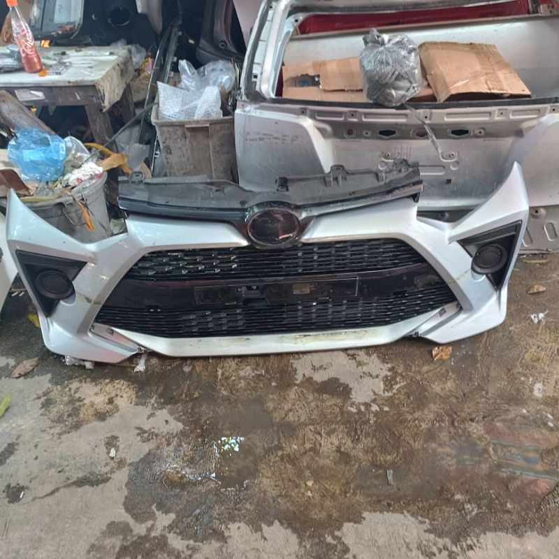 bumper bemper depan agya set 2021 tanpa bodykit 2020