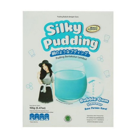 

silky pudding nutrijell bubble gum box 155