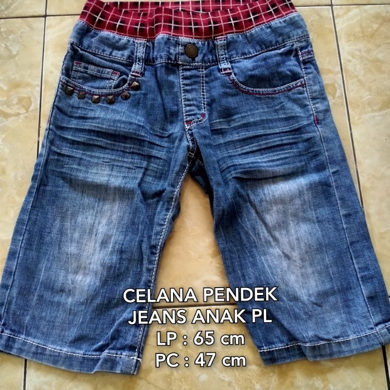 CELANA JEANS PL ANAK COWOK CEWEK  UNISEX/ DEWASA / CELANA PENDEK / CELANA PANJANG