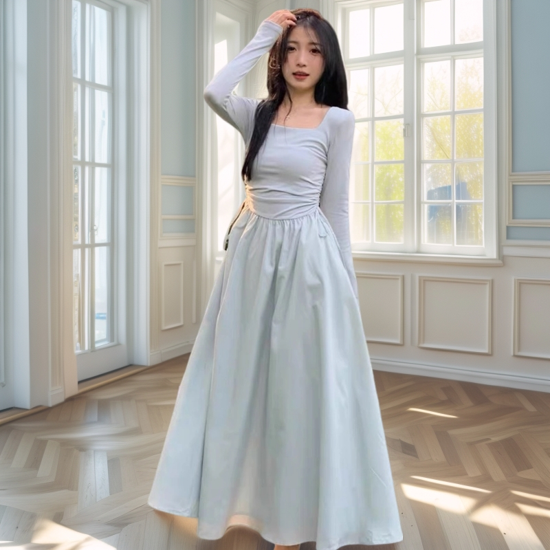 Paling DICARI Dress Korea Dress Wanita Dress Midi Dress Dasar Dress Panjang Dress Pantai Dress