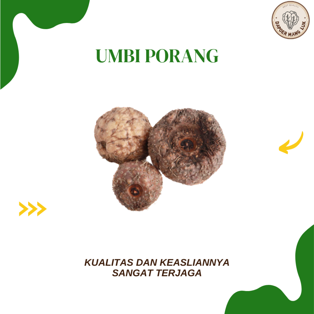 

DRIED SERBUK UMBI PORANG BEST SELLER