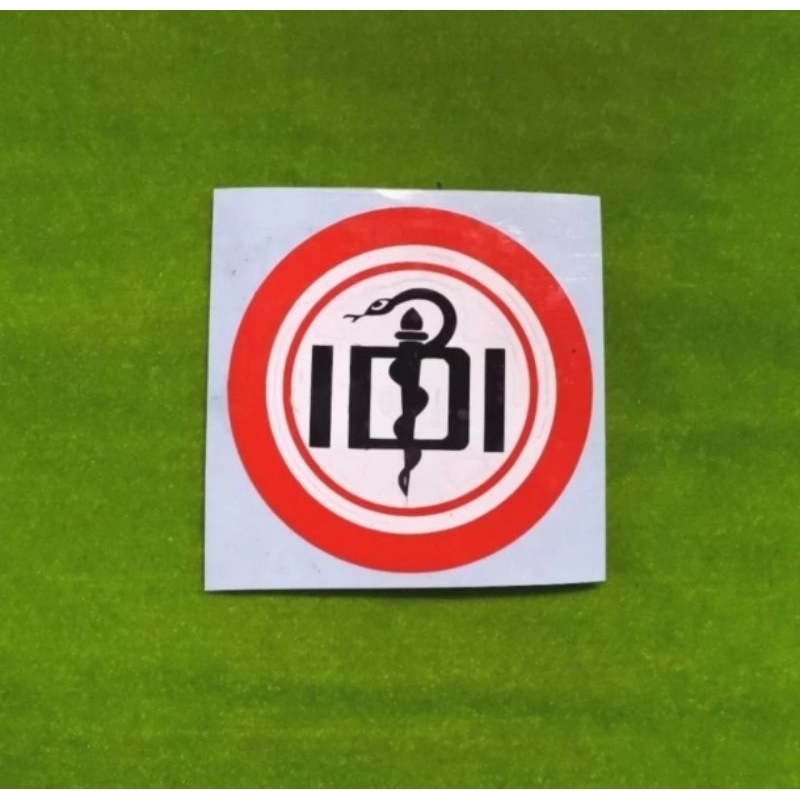 

stiker sticker IDI timbul ORACAL ikatan dokter indonesia