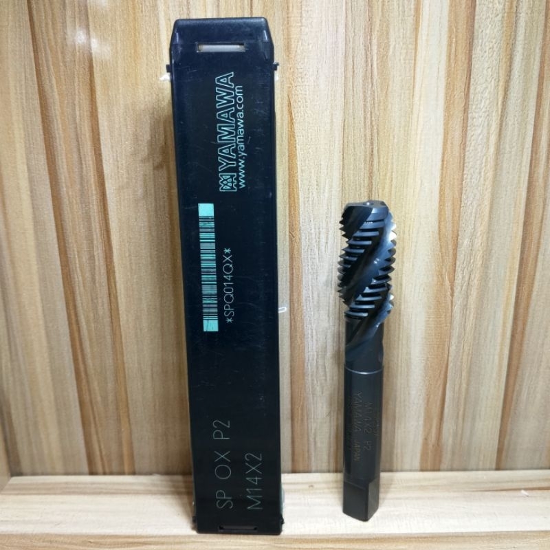 Tap M14×2 yamawa Japan hand tap M14 × 2 tapping baut 19 drat kasar taps mesin M14 baru