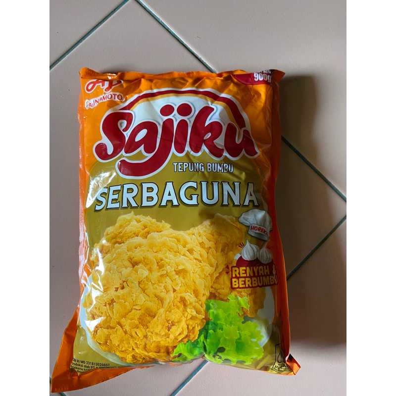 

SAJIKU TEPUNG BUMBU SERBAGUNA 900 gr