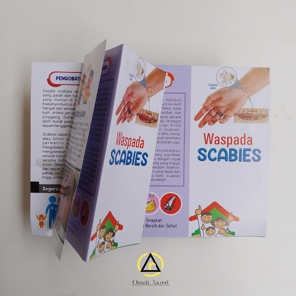 

Leaflet Scabies - Leaflet Penyakit Kulit - Brosur Kesehatan