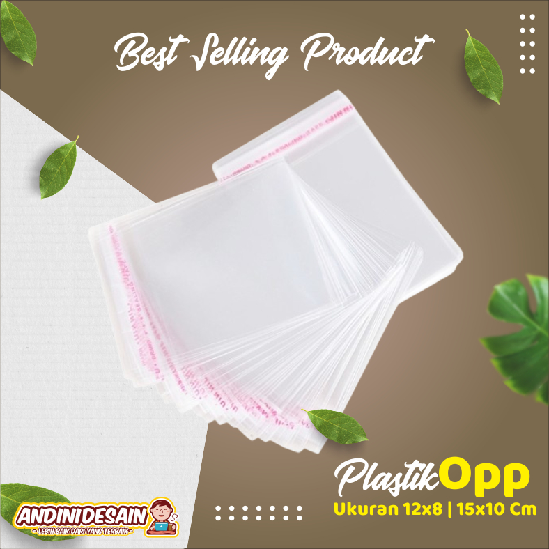 

Plastik udangan Opp Murah Isi 100 Pcs Ukuran 12x8 Cm | 10x16 Cm