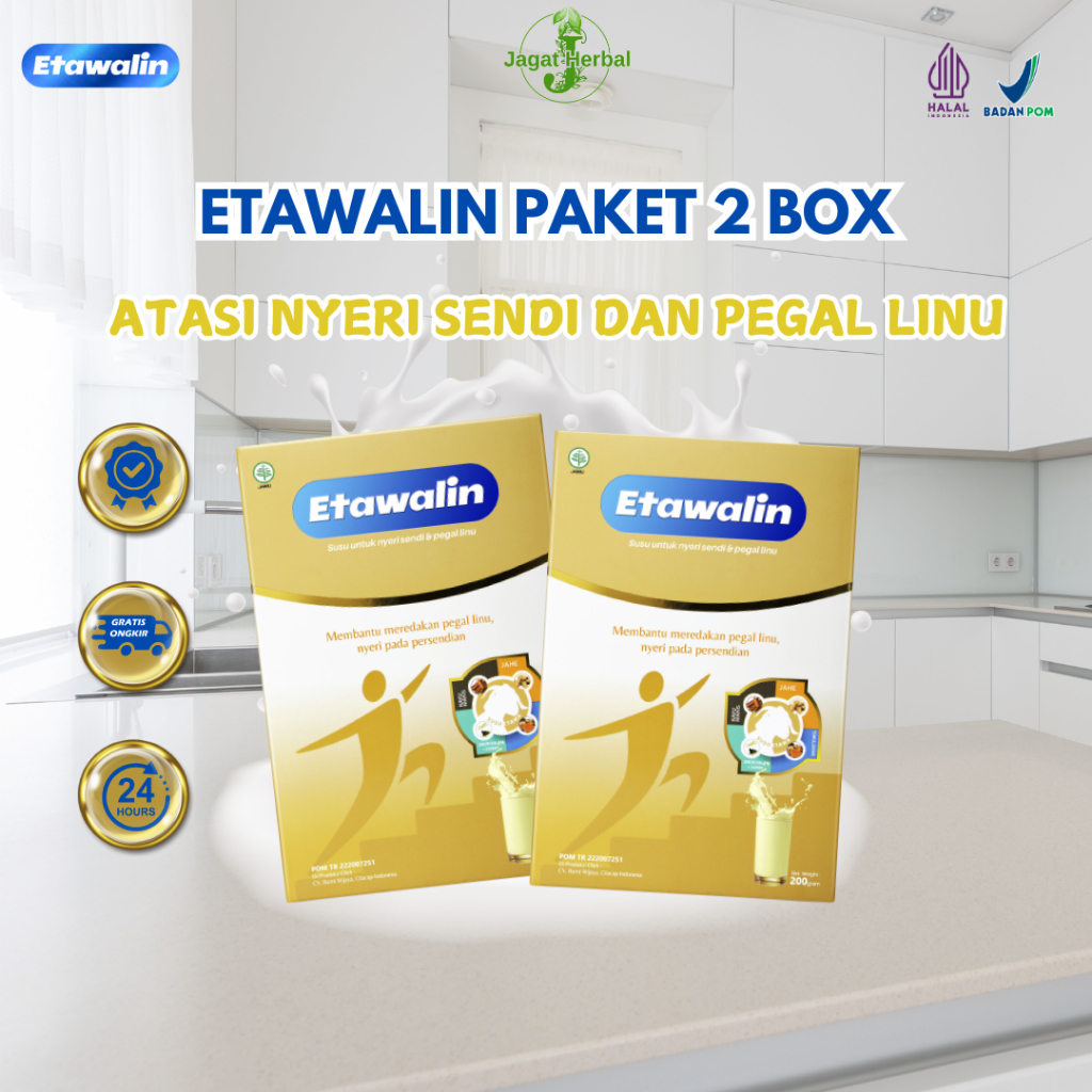 

ETAWALIN PAKET 2 BOX REDAKAN NYERI SENDI DAN PEGAL LINU
