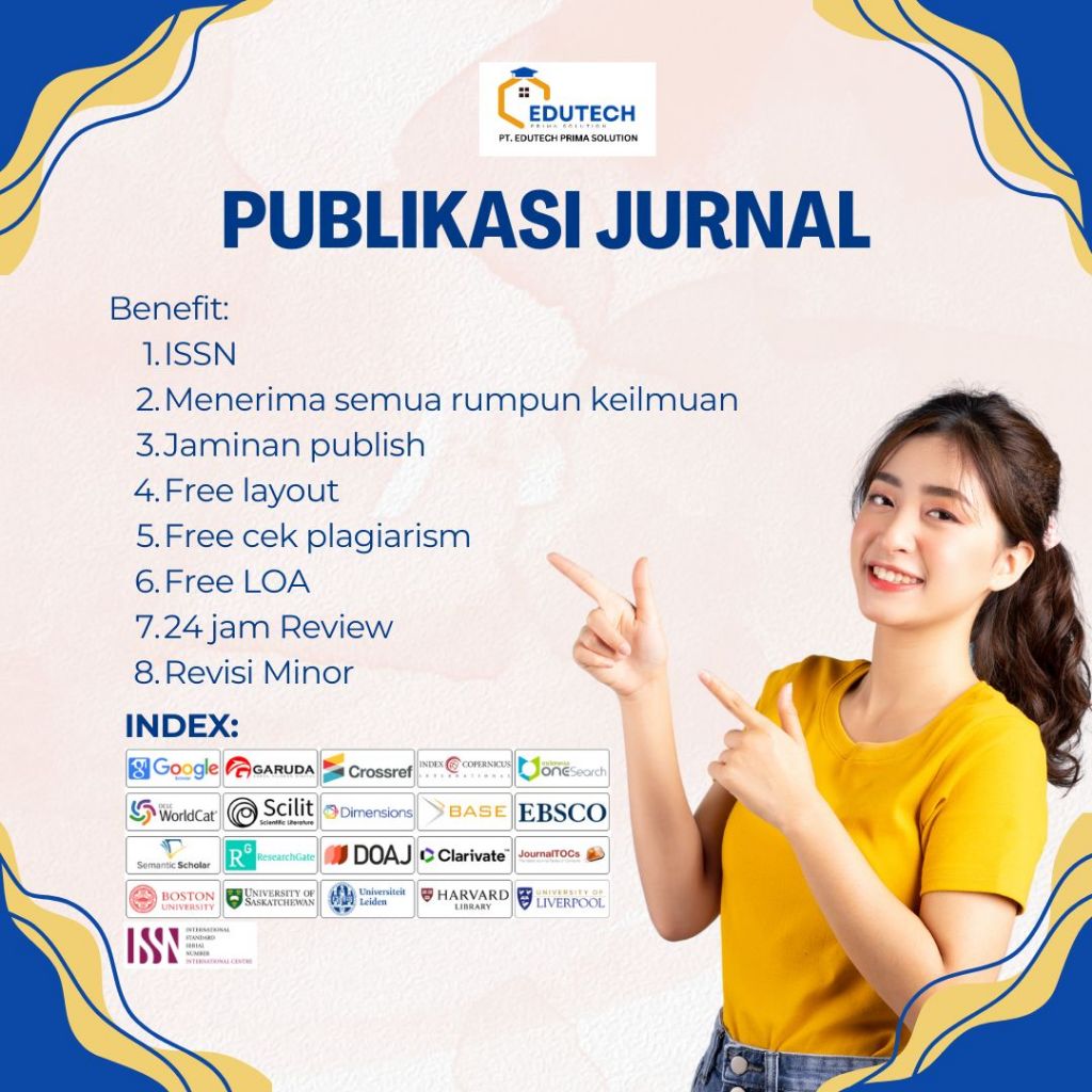 Publikasi Jurnal | Jasa Publikasi Artikel Ilmiah | Jasa Publikasi Jurnal ISSN | Jasa Publikasi Jurna