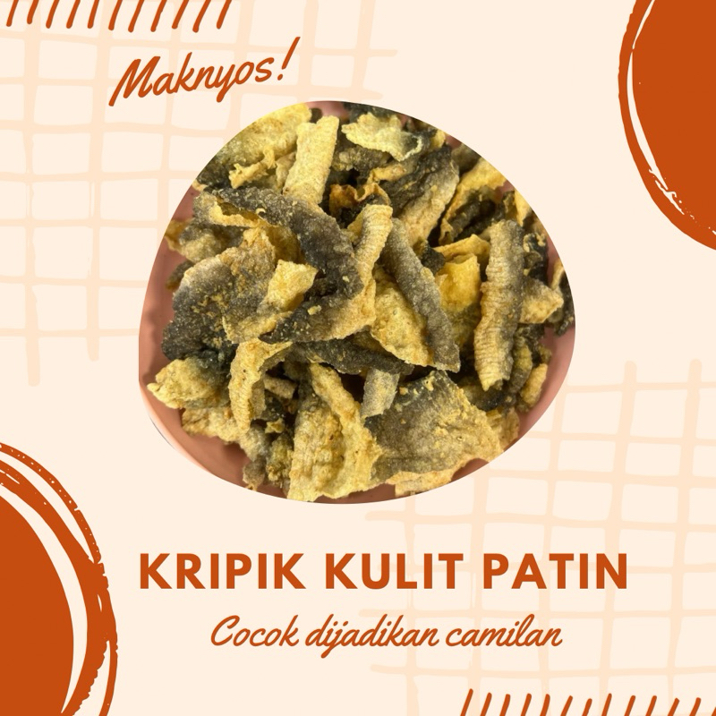 

KERIPIK KULIT IKAN PATIN 250GR ORIGINAL