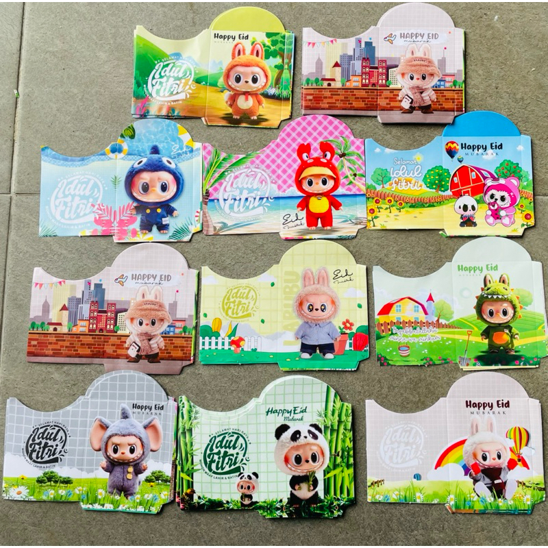 

1.000 lembar 1 kg amplop labubu animasi