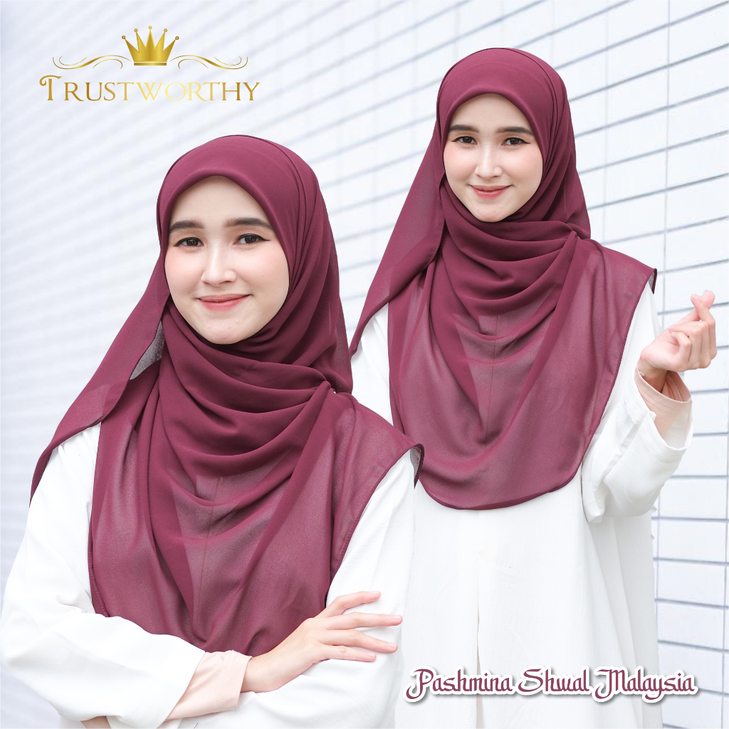 Pashmina Shwal Malaysia / Pashmina Bawal Shwal Malaysia