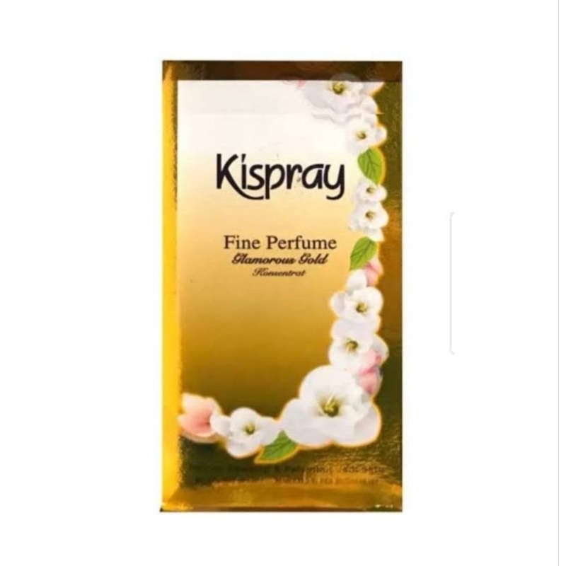 Kispray Fine Perfume Gold Dus isi 6 Sachet @ 10 ml