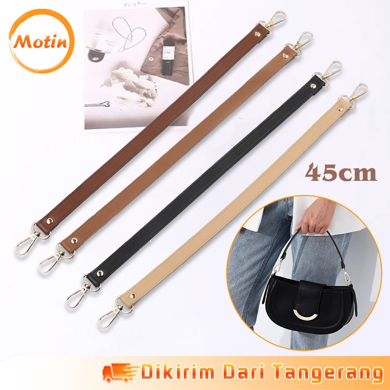 Tali Tas Hand Bag Wanita Tali Tas Pendek Handbag Tali Pouch Kulit Sintetis