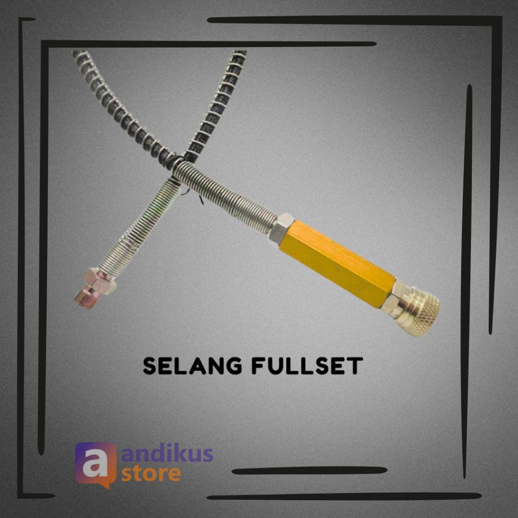 Selang Pompa PCP Fullset, Selang PCP, Selang Kompresor PCP, Slang PCP