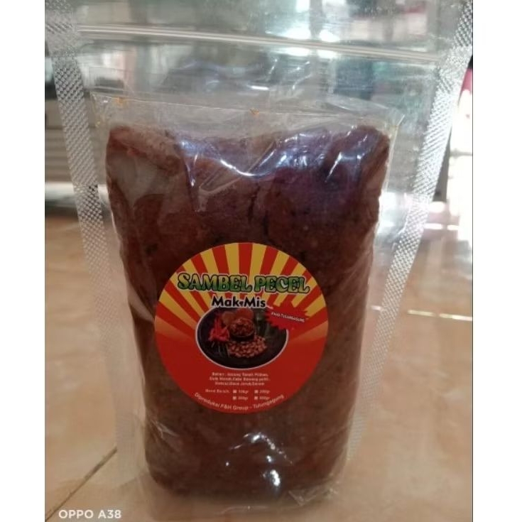 

sambal pecel/bumbu pecel kas tulungagung home made