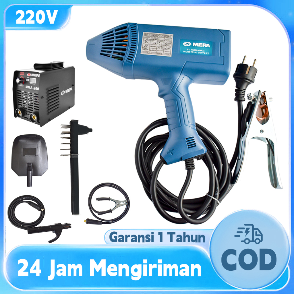 MEPA Mesin Las Perlengkapan Las Portabel Genggam/Spot Welder Genggam Portabel/ MESIN LAS LISTRIK GEN