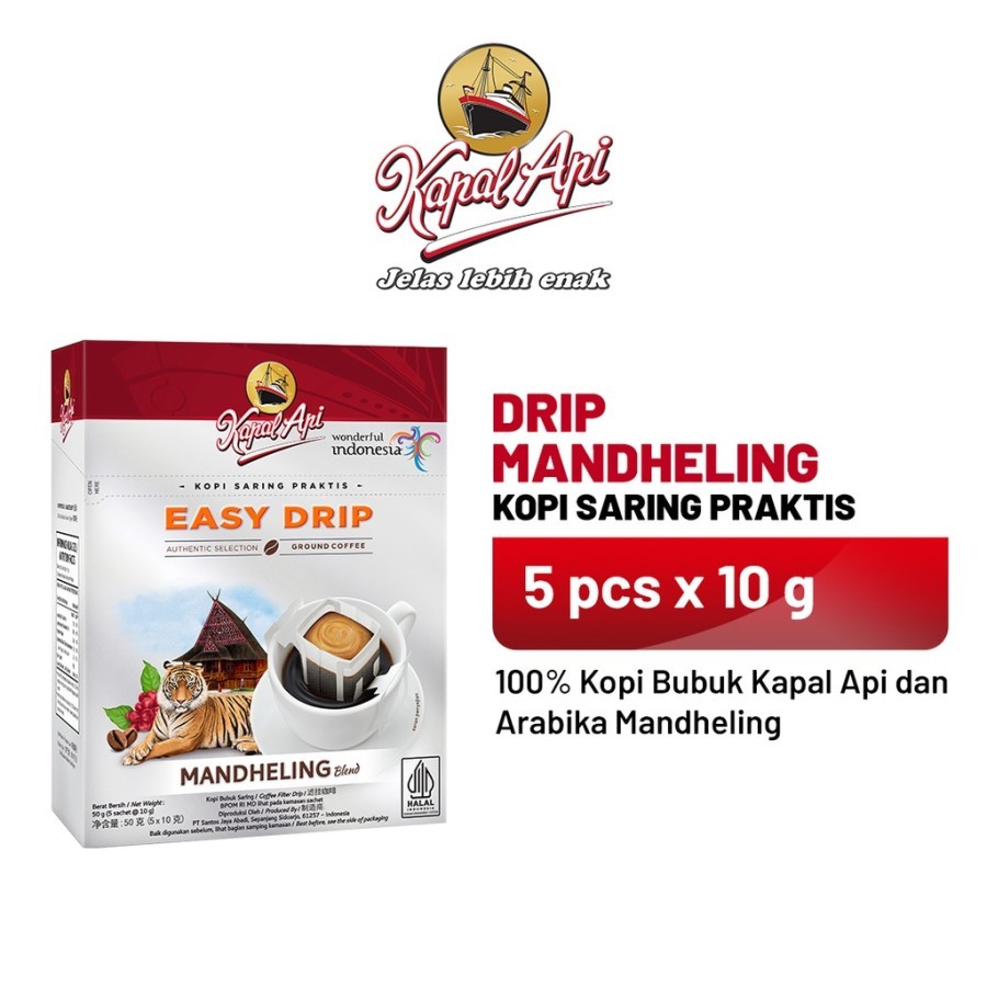 

Kopi Kapal Api Drip MANDHELING