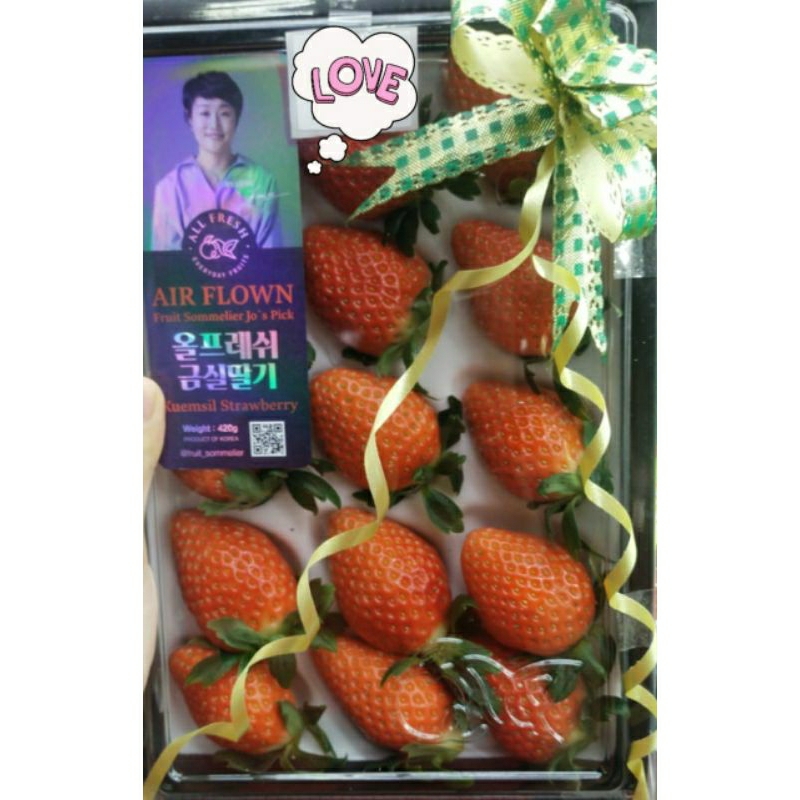

strawberry korea premium atjuma