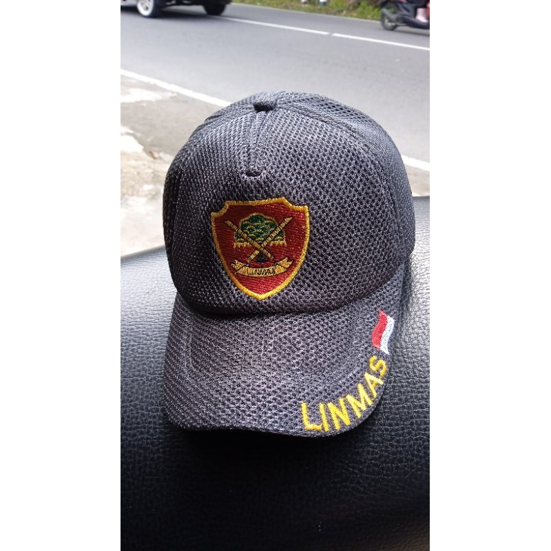 TOPI LINMAS TOPI LINMAS ABU TOPI JALA LINMAS