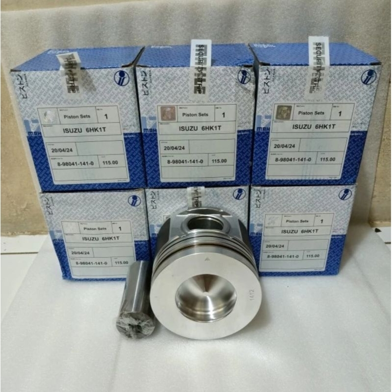 PISTON SEHER ISUZU 4HK1 4HK1T 6HK1 6HK1T MAHLE 8-98041-141-0