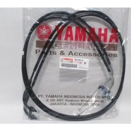 KABEL GAS MIO M3 -  XRIDE 115 - XRIDE 125 ORI YAMAHA YGP