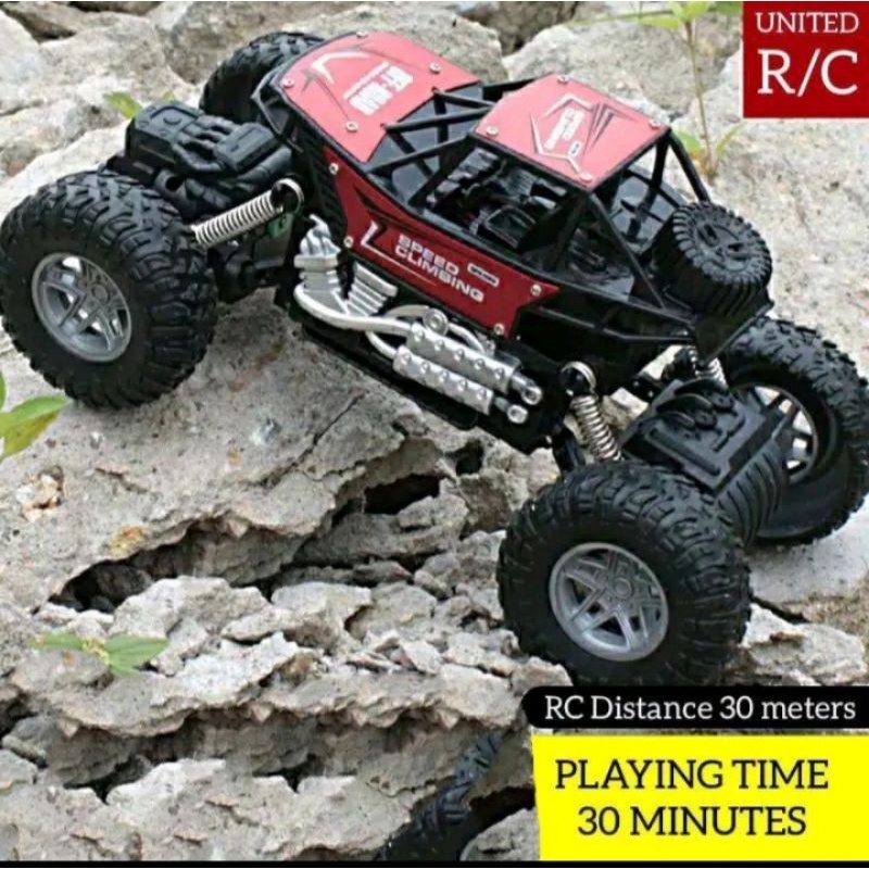 Mobil Remote Kontrol Rc Super High Speed Climbing Car mainan mobil JEEP OFFROAD