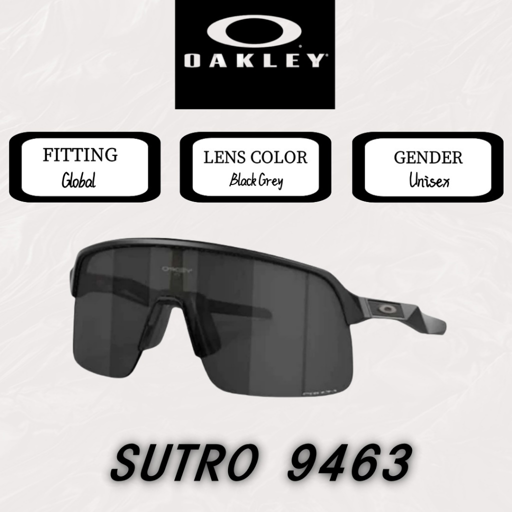 【100% ORI】Oakley Original Sunglasses Sutro OO9463 Kacamata Hitam Pria/Wanita Kacamata Hitam