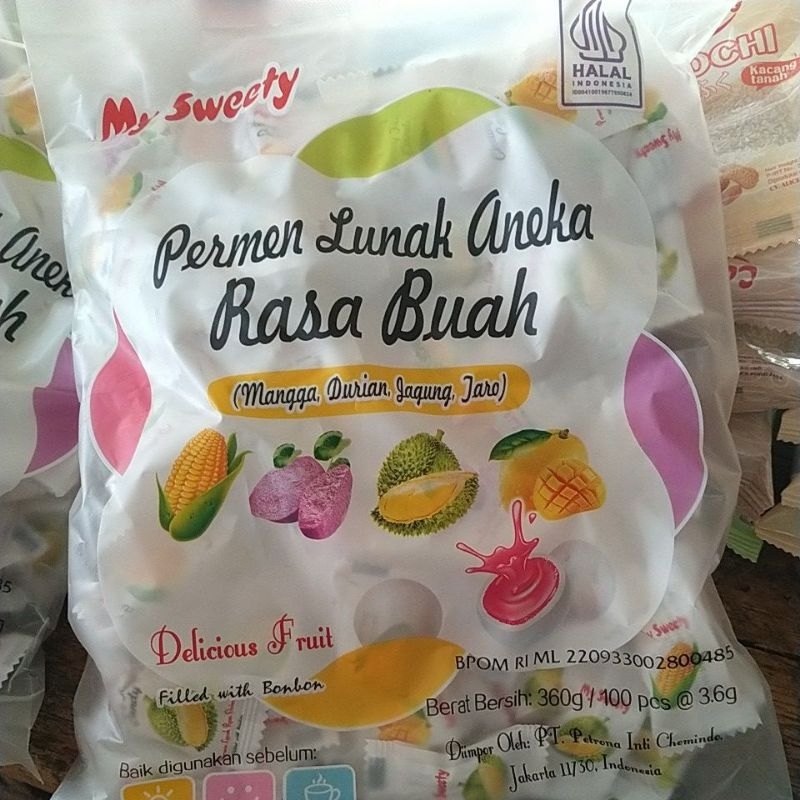 

permen lunak buah