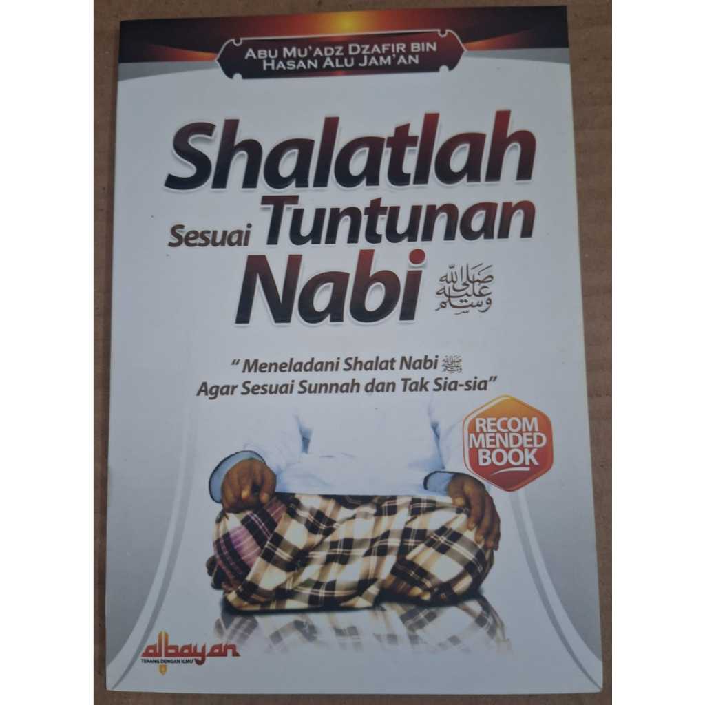 Buku Shalatlah Sesuai Tuntunan Nabi