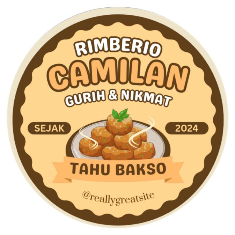 

(MINIMAL ORDER 100 PCS) STICKER CUSTOM/STICKER MAKANAN/STICKER SNACK/STICKER CEMILAN/STICKER KUE CEMILAN TAHU BAKSO