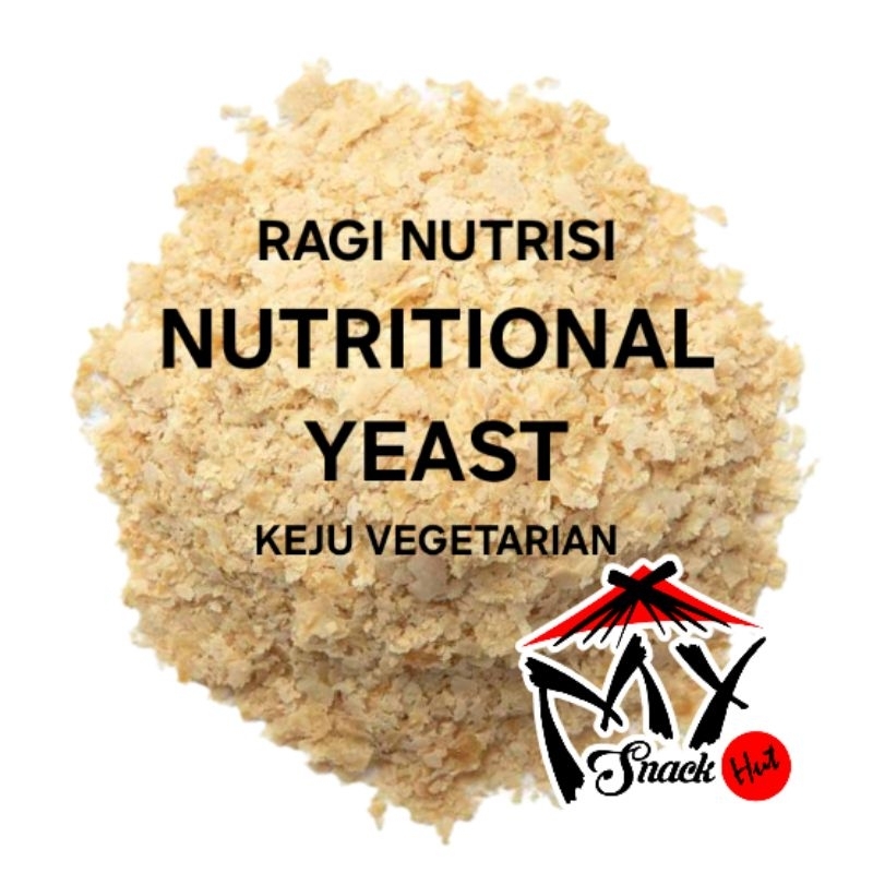 

NUTRITIONAL YEAST 25GR RAGI NUTRISI FLAKE GIZI VEGAN VEGETARIAN BUBUK 营养酵母 MPASI KEJU ORGANIK HALAL