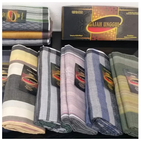 SARUNG GAJAH UNGGUL DEWASA 7000 BENANG UNTUK DEWASA sarung gajah unggul tenun Doby 7000 benang / sar