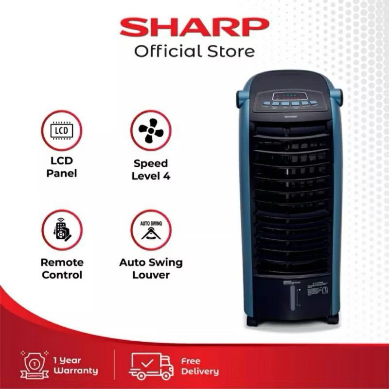 Pendingin Udara Sharp Air Cooler PJ-A36 TY-B 65 Watt / Kipas Angin Penyejuk Udara Tangki Air 6 Liter