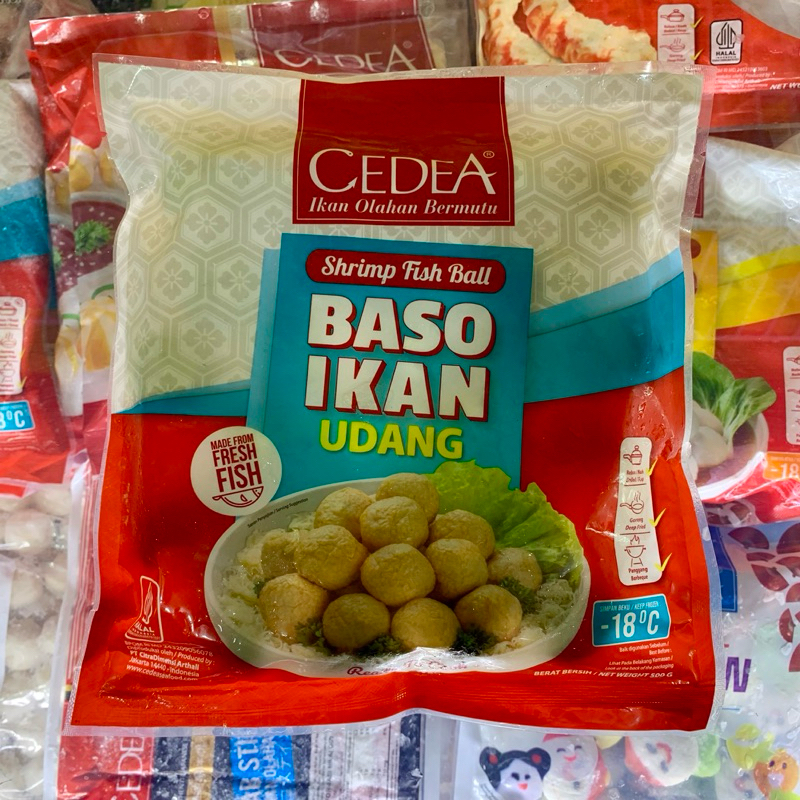 

Cedea Bakso Ikan Udang 500gr