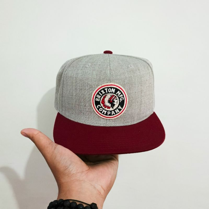 Snapback Brixton MFG Company X Classic Yupoong Original