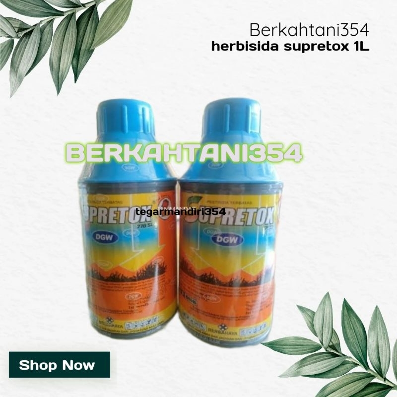 Herbisida supretox 1liter Dgw racun rumput mati keringbsupretok 1liter