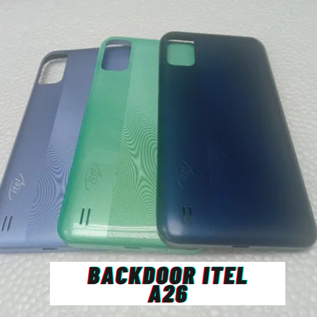 Penutup Belakang Backdoor Backcover Itel A26 A 26 Back Casing Housing iTel A26