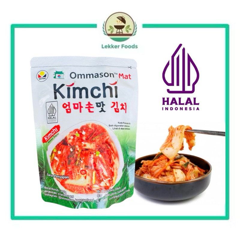 

Kimchi Ommason 215gr Sawi Putih Korea Halal MUI Termurah