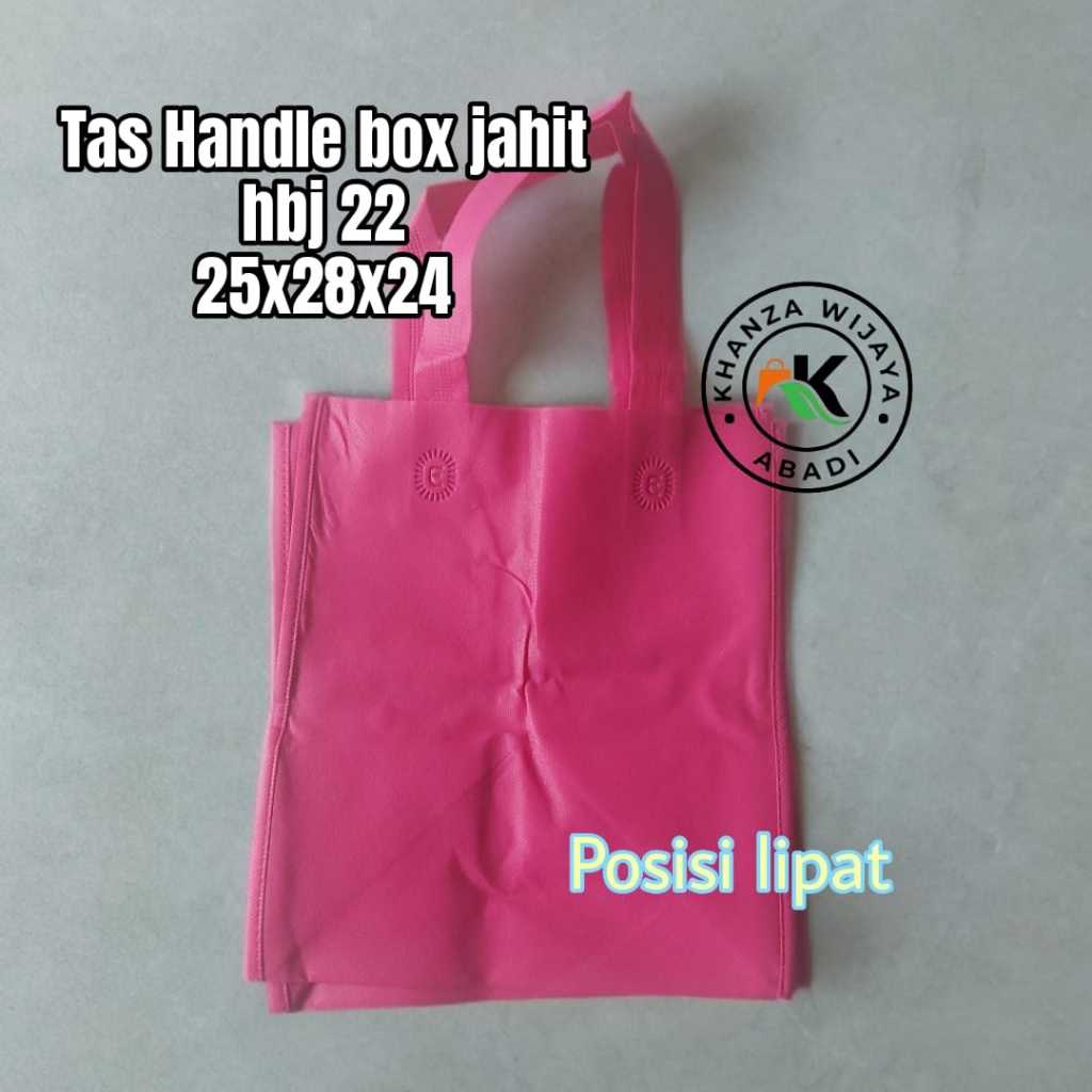 

Tas Kain Spunbond 25x28x24 / Tas Spunbond HBJ 22 / Tas Box Jahit / Harga satuan