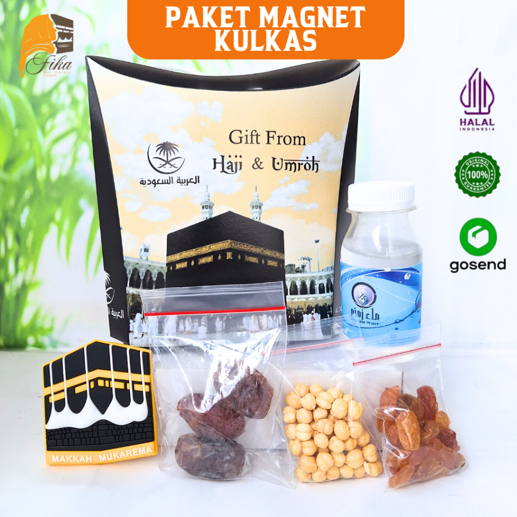 

Paket Oleh Oleh Haji dan Umroh Dus Kab'ah Air Zamzam Original dan Magnet Kulkas Ekonomis