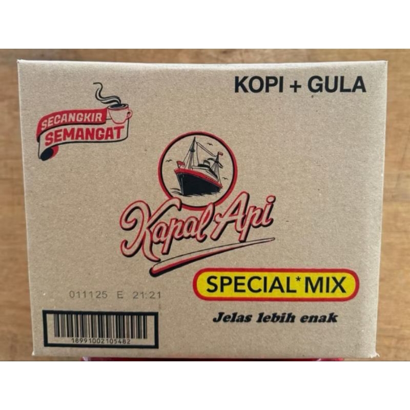 

Kopi Kapal Api Spesial Mix 1 Dus